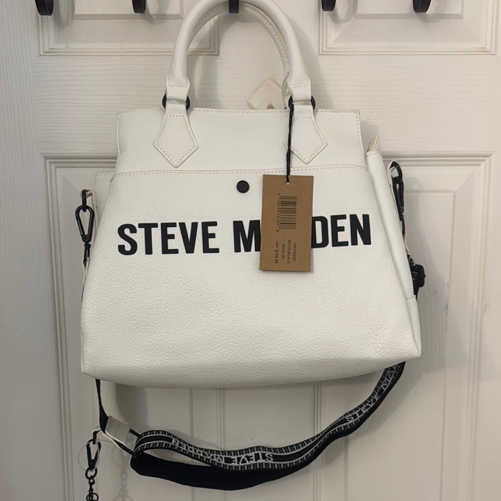 Steve Madden White Handbag